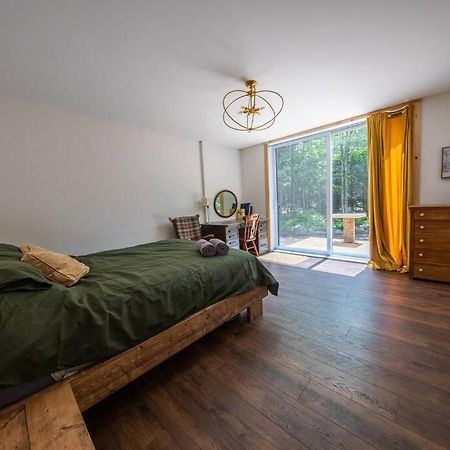 Chalet Deschamps- SPA- Chien accepté- Nature- Estrie Mansonville Exterior foto