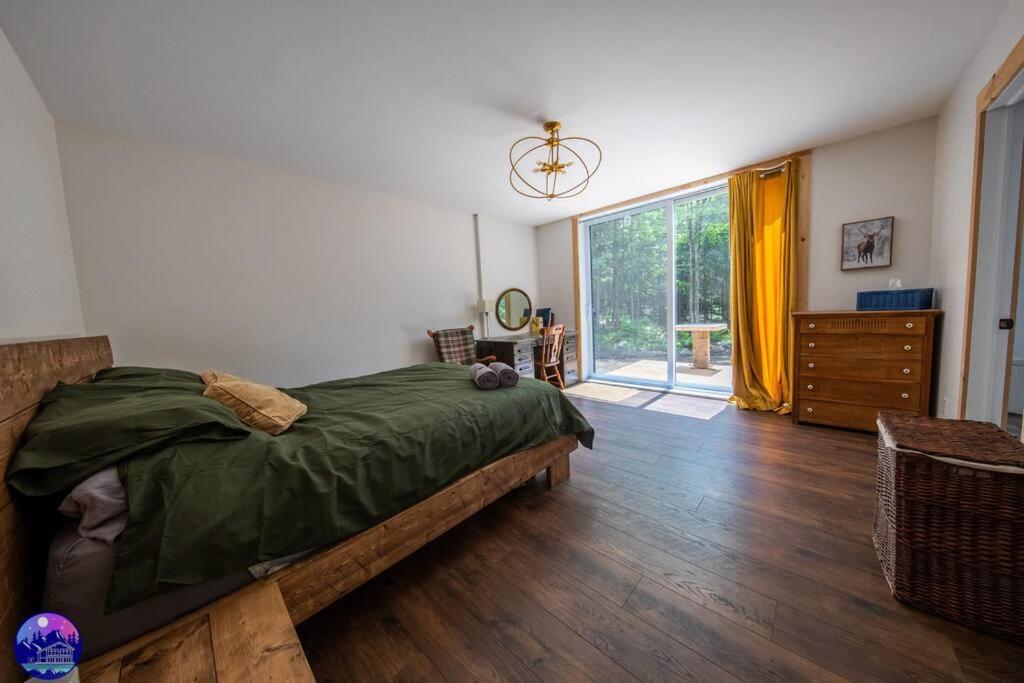 Chalet Deschamps- SPA- Chien accepté- Nature- Estrie Mansonville Exterior foto
